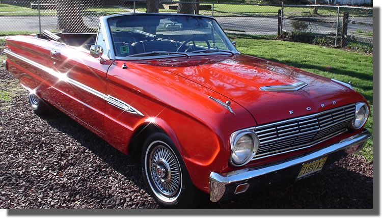 to share this picture of their 1963 Ford Falcon Convertible with us