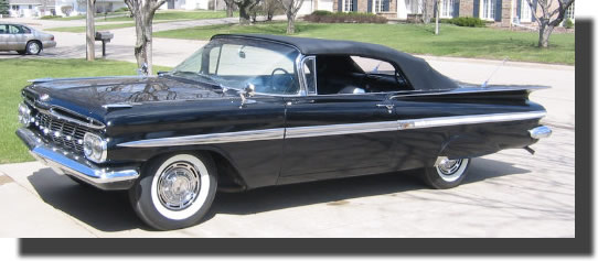 Blog Home 1959 Chevrolet Impala Sport Coupe Convertible 