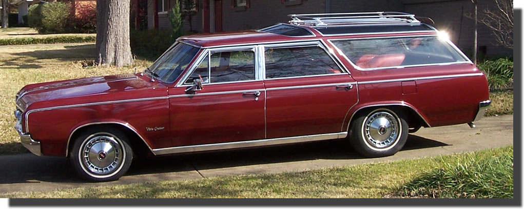 featured vehicle today is this lovely 1964 Oldsmobile Vista Cruiser with