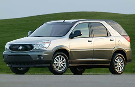 The Buick Rendezvous was introduced to the public in 2001 as the 2002 model; 