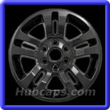 Chevrolet Silverado Wheel Skins #5646WS-BLK