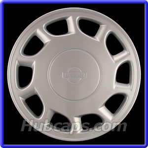 15 inch Hubcaps Best for 1997-1999 Nissan Maxima - Auto Tire Replacement Exterior Cap Car Accessories for 15 inch Wheels Wheel Covers 15in Hub Caps Chrome Rim Cover Set of 4 Snap On Hubcap 