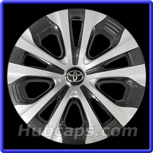 4 x Grey VR Wheel Trims Hub Caps 16" fits Toyota Prius Avensis Aygo Yaris 