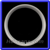 2010-2013 Chevrolet Camaro Trim Ring, 18 inch, Painted Silver, #5440TR