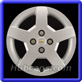2005-2008 Chevy Cobalt hubcap, 15 inch, Painted Silver, #3247