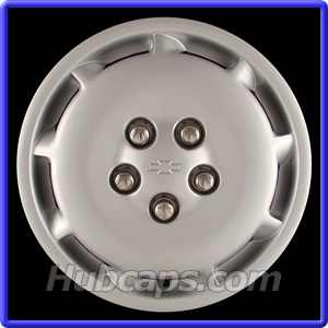 1995-1999 Chevy hubcap, 15 inch, Painted Silver, #3222B