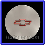 CHVC79B - Chevy Center Cap, Painted Silver w/ red logo