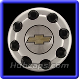 CHVC119A – Chevrolet Front Center Cap, Painted Silver, 8 lug