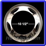 2011-2023 Chevy/GMC Front Wheel Simulator, 17 inch, Chrome, #3289WS