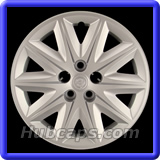 2008-2010 Chrysler 300 hubcap, 17 inch, Painted Silver, #8031