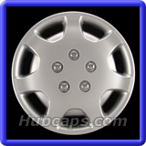 14 inch Painted Silver REPLICA hubcap, No logo, #61058AMS