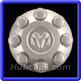 DODC61A - Dodge Center Cap, Painted Silver