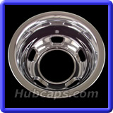 2003-2018 Dodge Ram 3500 Rear Wheel Simulator, 17 inch, Chrome, #8010WS