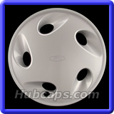 1992-1997 Ford Aerostar hubcap, 14 inch, Painted Silver, #894