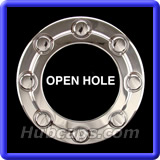 FRDC176 - Ford Center Cap, Chrome, Open Hole