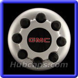 GMC87 – GMC Center Cap, Painted Silver, Front, 8 lug