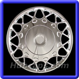 15 inch Chrome REPLICA hubcap, No logo, #1153AMC