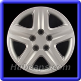 16 inch Painted Silver REPLICA hubcap, No logo, #3021AMS