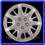 16 inch Painted Silver REPLICA hubcap, No logo, #3232AMS