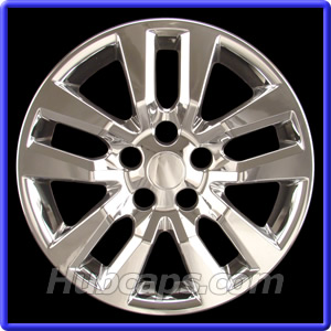 16 inch Chrome REPLICA hubcap, No logo, #53088AMC