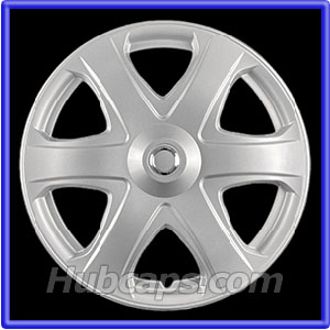 16 inch Painted Silver REPLICA hubcap, No logo, #61149AMS