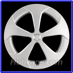 15 inch Painted Silver REPLICA hubcap, No logo, #61167AMS