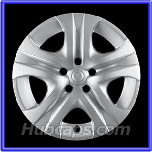 17 inch Painted Silver REPLICA hubcap, No logo, #61170AMS