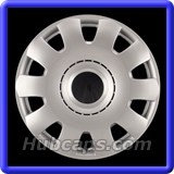 15 inch Painted Silver REPLICA hubcap, No logo, #61538-15AMS