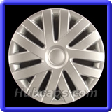 16 inch Painted Silver REPLICA hubcap, No logo, #61559AMS