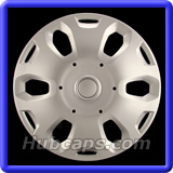 15 inch Painted Silver REPLICA hubcap, No logo, #7051AMS