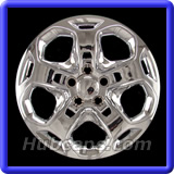 17 inch Chrome REPLICA hubcap, No logo, #7052AMC