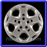 17 inch Painted Silver REPLICA hubcap, No logo, #7052AMS