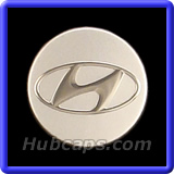 HYNC64 - Hyundai Center Cap, Painted Silver