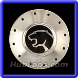 MERC42B - Mercury Center Cap, Brushed Aluminum with Black