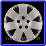 2003-2006 Mitsubishi Outlander hubcap, 16 inch, Painted Silver, #57571
