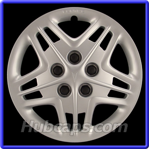 2003-2008 Pontiac hubcap, 16 inch, Painted Silver, #5117B