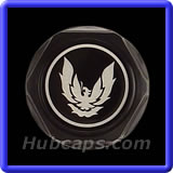 PONC31B - Pontiac Center Cap, Black with Silver Logo