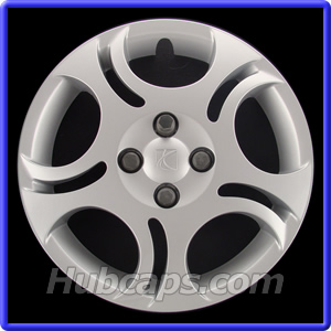 2003-2005 Saturn Ion hubcap, 15 inch, Painted Silver, #6021