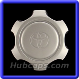 TOYC9-S - Toyota Center Cap, Painted Silver with Plain Painted Silver Emblem