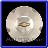 CHVC99B – Chevy Center Cap, Brushed Aluminum w/ raised logo