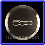 FIAC2 - Fiat Center Cap, Black w/ chrome