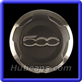 FIAC4 - Fiat Center Cap, Black w/ chrome