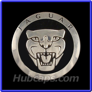 JAGC4 – Jaguar Center Cap, Black w/ chrome
