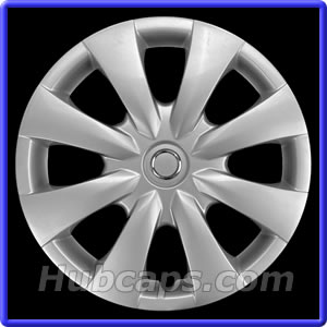 15 inch Painted Silver REPLICA hubcap, No logo, #61147AMS