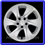 2019-2025 Toyota Rav4 hubcap, 17 inch, Painted Silver, #61186