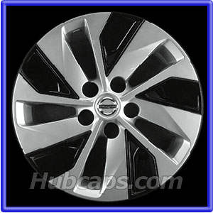 2019-2023 Nissan Altima hubcap, 16 inch, Two-Tone w/ CHROME emblem, #53099
