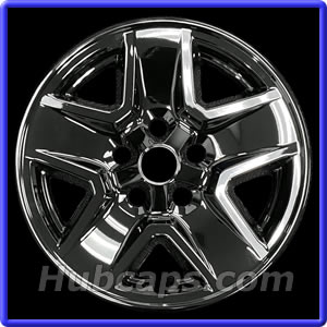 Jeep Gladiator Wheel Skin, 17 inch, Black, Set of 4, #9235WS-BLK