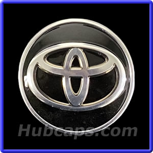 TOYC248 – Toyota Center Cap, Black w/ chrome