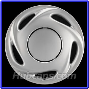 14 inch Painted Silver REPLICA hubcap, No logo, #61097AMS