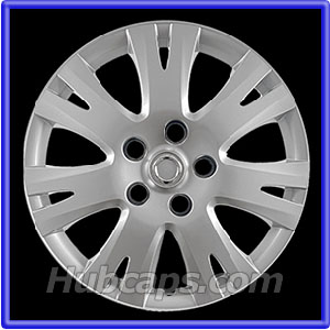 16 inch Painted Silver REPLICA hubcap, No logo, #56554AMS